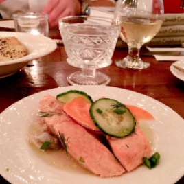 Salmon in Aspic served at Gravy.
